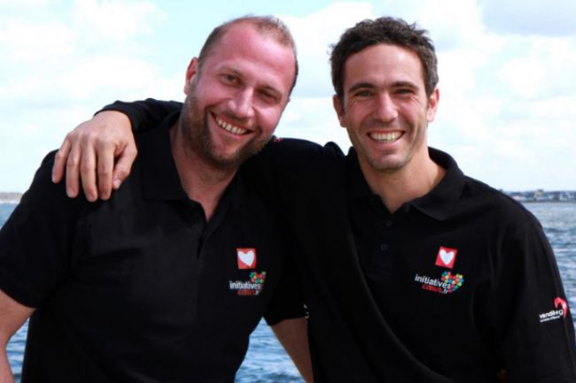 francois damiens et tanguy de lamotte transat jacques vabre